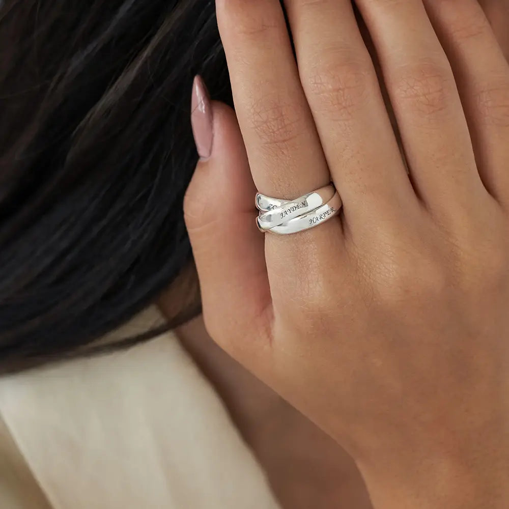 CHARLIZE 3 BANDEN RING