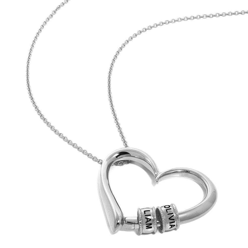 LOSSE RINGEN (GEGRAFEERDE HARTKETTING)
