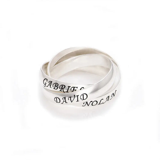 CHARLIZE 3 BANDEN RING
