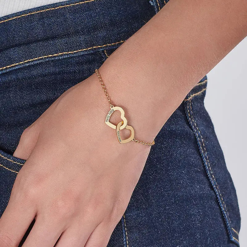 VERSTRENGELDE HARTEN ARMBAND