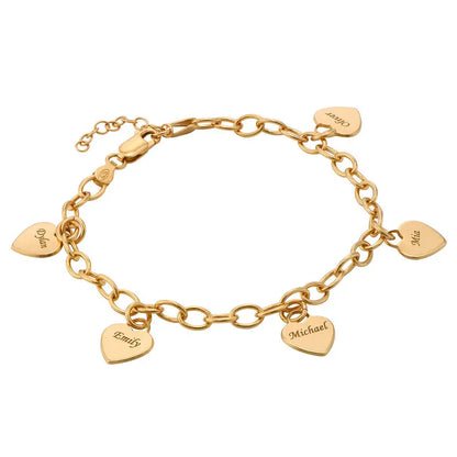 SCHAKELARMBAND HARTJES