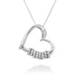 LOSSE RINGEN (GEGRAFEERDE HARTKETTING)