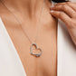 LOSSE RINGEN (GEGRAFEERDE HARTKETTING)
